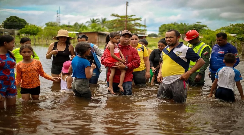 Gobierno nacional atiende a familias afectadas por las lluvias en Guárico